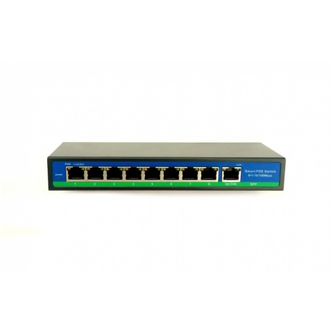 Switch POE LINEAR SPS-981: 8 x POE + 1 x LAN 